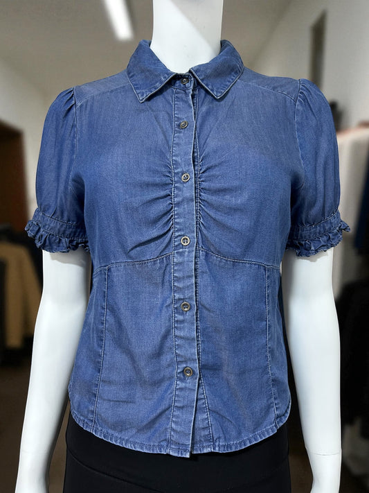 Blusa denim FASHION NOVA Mujer