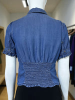 Blusa denim FASHION NOVA Mujer